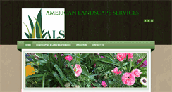 Desktop Screenshot of americanlandscapeservicesinc.com